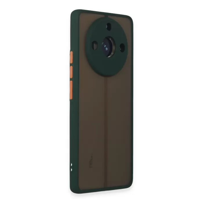 Newface Realme 11 Pro Kılıf Montreal Silikon Kapak - Yeşil