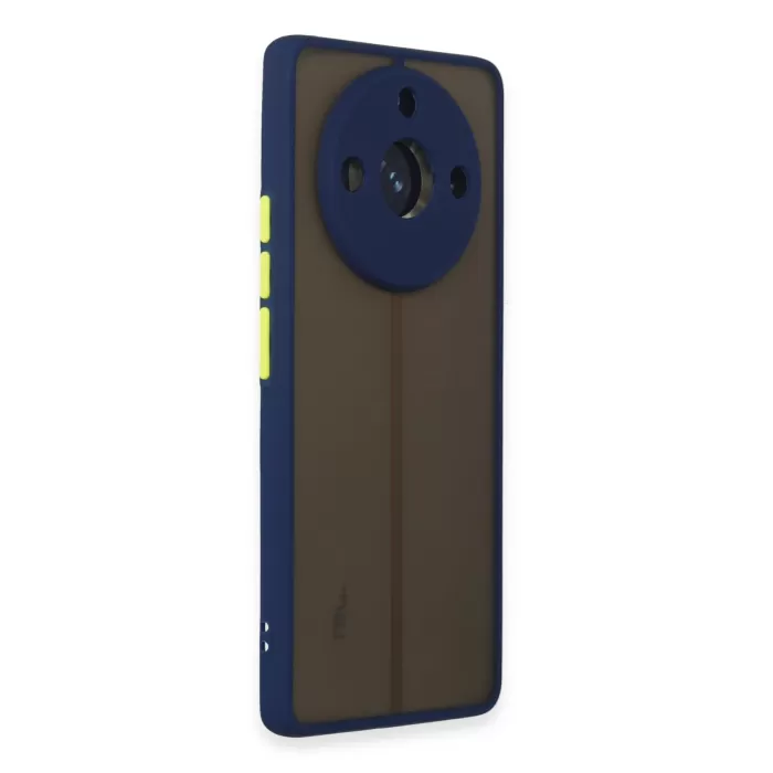 Newface Realme 11 Pro Kılıf Montreal Silikon Kapak - Lacivert