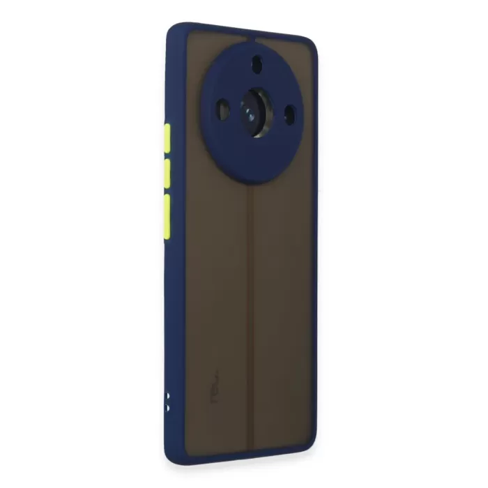 Newface Realme 11 Pro Kılıf Montreal Silikon Kapak - Lacivert