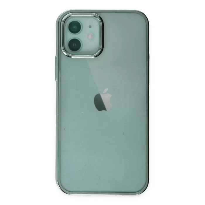 Newface iPhone 11 Kılıf Element Silikon - Yeşil