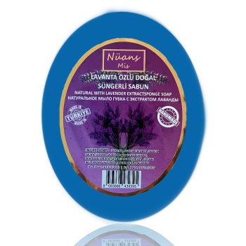 LAVANTA ÖZLÜ DOĞAL SÜNGERLİ SABUN