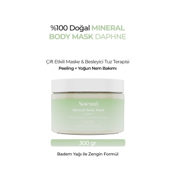 %100 Doğal Body Scrub - Yoğun Nemlendirici Etkili El Ve Vücut Peelingi - Daphne 300gr