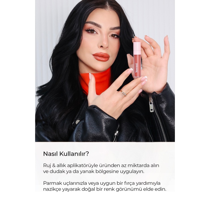 Noemi Lip & Cheek / Tint - Besleyici Özellik - 02 Blush