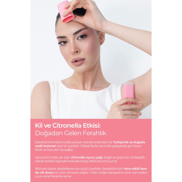 Noemi %100 Doğal Deo Stick / Roll On - Vanilya Kokulu Ve Nemlendirici Etkili - 20ml – Daphne
