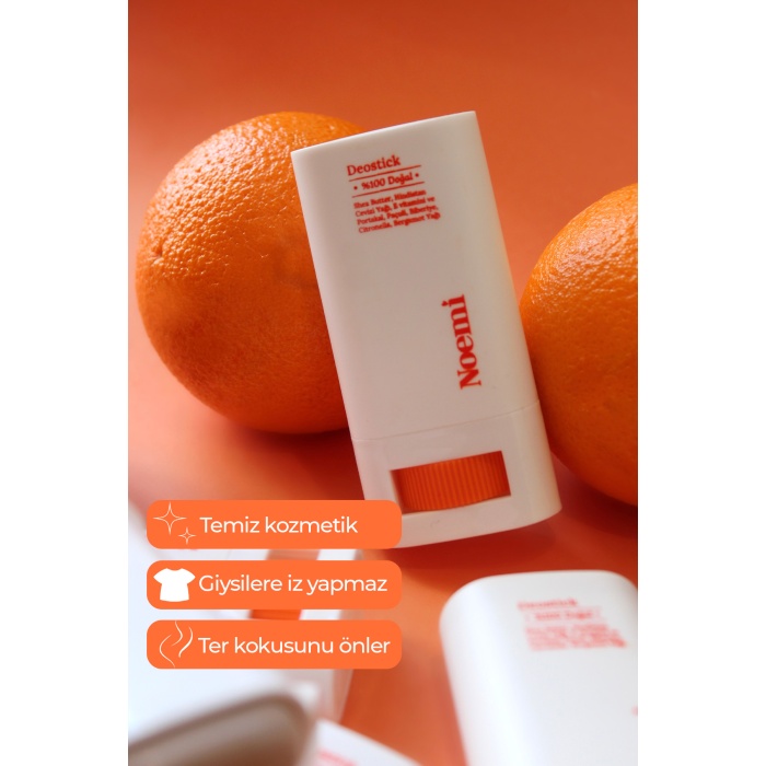 Noemi %100 Doğal Deo Stick / Roll On - Vanilya Kokulu Ve Nemlendirici Etkili - 20ml – Forest