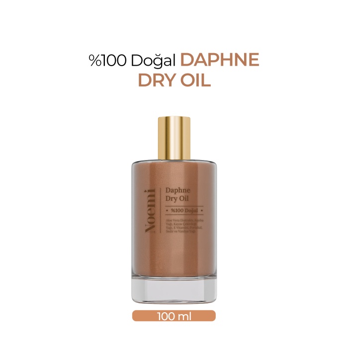 Noemi Dry Oil Daphne- %100 Doğal İçerikli Işıltılı Bakım Yağı - 100 ml