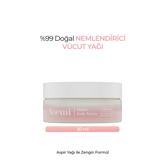 Noemi Body Butter - Yoğun Nemlendirici Vücut Yağı - Mabel 50ml
