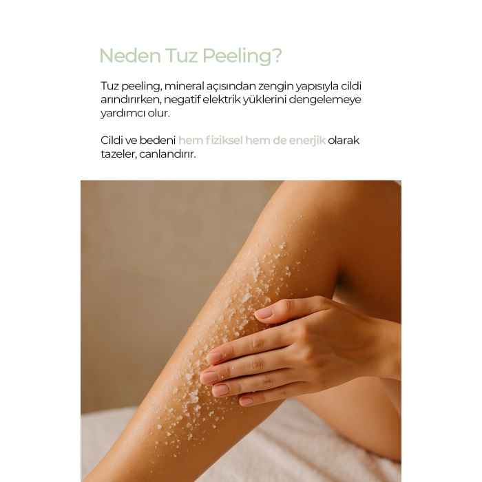 %100 Doğal Body Scrub - Yoğun Nemlendirici Etkili El Ve Vücut Peelingi - Daphne 300gr