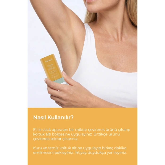 %100 Doğal Deo Stick / Roll On - Nemlendirici Etkili - 20ml – Citrus