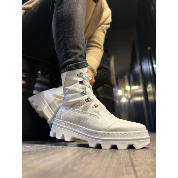 Knack Erkek Spor Bot B14 Beyaz