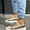 Knack Sneakers Ayakkabı 010 Vizon Süet