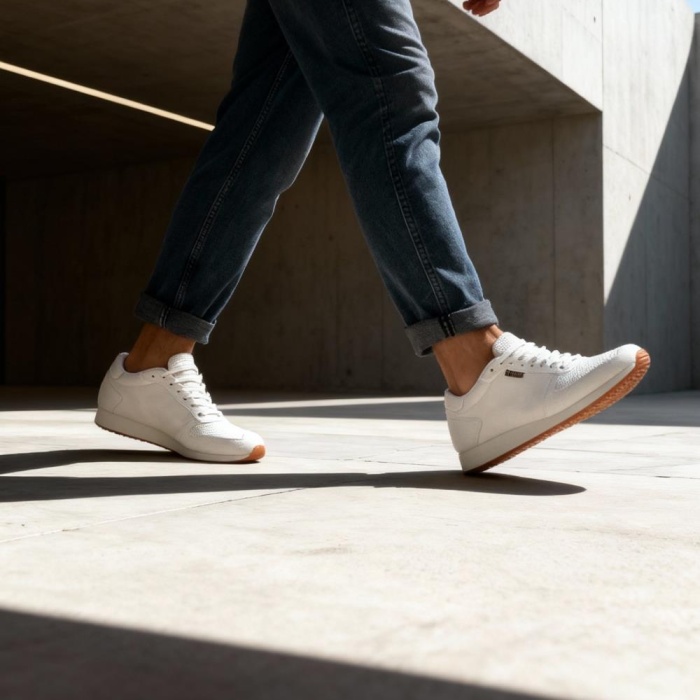 Knack Günlük Ayakkabı 002 Tırtıklı Beyaz