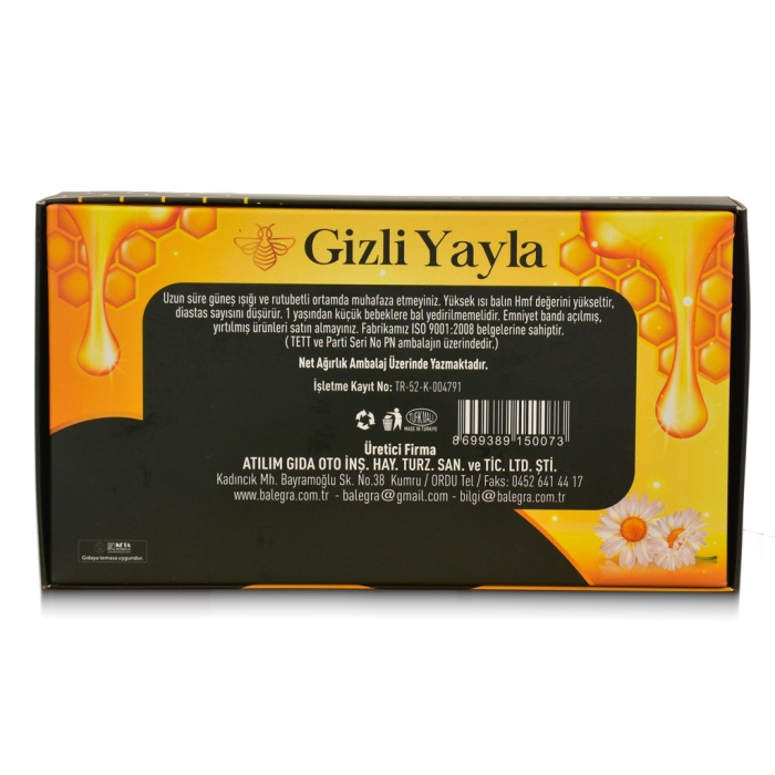 Gizli Yayla Petek Bal