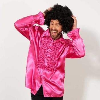 Siyah Renk Kıvırcık Afro Bonus Peruk (5381)