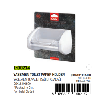 YASEMEN KAPAKLI WC KAĞITLIK (5381)