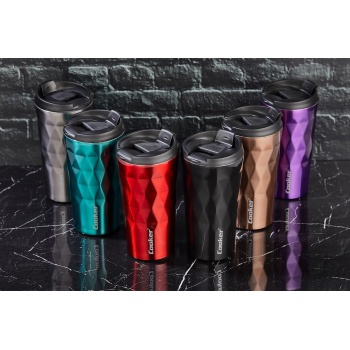 CKR-2048 350ML.ÇELİK MUG TERMOS BARDAK RENKLİ (5381)