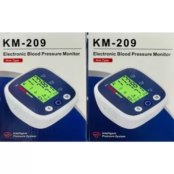 Otomatik Dijital Lcd Elektronik Tansiyon Aleti Kol Tipi Km-209 Akıllı Basınç Sistemi (5381)