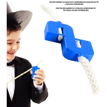 Sihirli İp Kutusu - İp Kesme ve Birleştirme İllüzyon Gösterisi (5381)