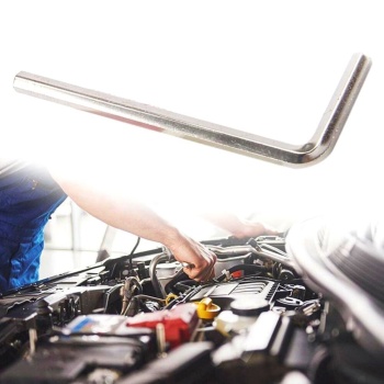 10 Parça Çelik Alyan Seti Kısa Düz Köşe Alyan Anahtar Takımı (5381)