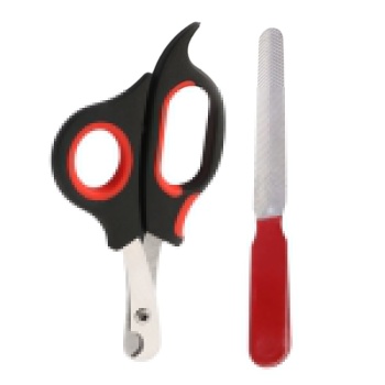 Evcil Hayvan Tırnak Makası Ve Törpü Seti Manikür Pedikür Pati Bakım Aleti Kaymaz Sap (5381)