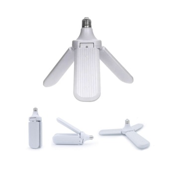 3 KOLLU PERVANE MODELİ BEYAZ LED LAMBA AMPUL 24W - E27 (5381)