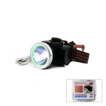 ŞARJLI 60W KAFA LAMBASI FENER USB - TYPE-C DİJİTAL 3-KADEME IŞIK AYARI - FLAŞÖR 2400mAH (5381)