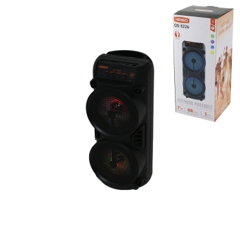 3X2 İNÇ SPEAKER HOPARLÖR BLUETOOTH WIRELESS SPEAKER USB SARJLI - BLUETOOHT 5WX2 PL-4665 (5381)