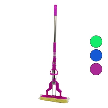 PVA MOP SIKMA KOLLU - SÜNGER MOP KROM UZAYAN SAP=75-95CM+RENKLİ PLS.BAŞLIK=115CMBRKT-910262 (5381)