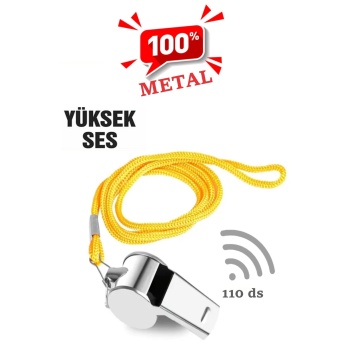 METAL DÜDÜK - 110 DESİBEL (5381)