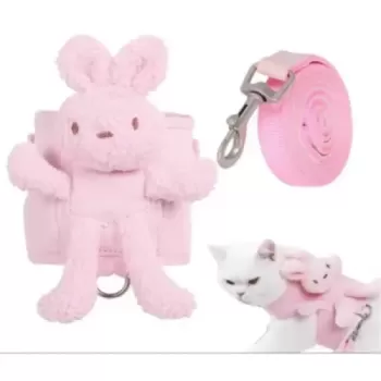 Peluş Ayıcıklı Göğüs Gezdirme Tasması Seti