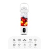 ŞARJLI TAŞINABİLİR SMOOTHİE BLENDER 700MLBUZ KIRMA - ÇELİK BIÇAK MANYETİK ŞARJ 150W 4500mAh SHB-7504 (5381)