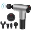 Fascial Gun RH-320 6 Kademe Hız Ayarlı, 4 Parça Başlıklı, Usb Şarjlı, Masaj Tabanca Aleti (5381)