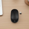 Siyah Renkli Ergonomik Sessiz Kablosuz Mouse – USB Alıcılı, Ofis ve Oyun İçin Konforlu Bilgisayar Faresi MS6310 (5381)