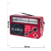 Nostaljik Radyo WAXIBA Nostaljik Radyo Bluetooth Fm Usb XB-2301RT (5381)