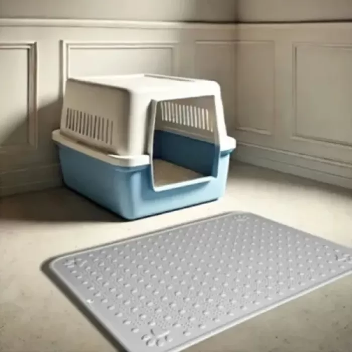 Mikopet Kaymaz Evcil Hayvan Tuvalet Önü Paspası