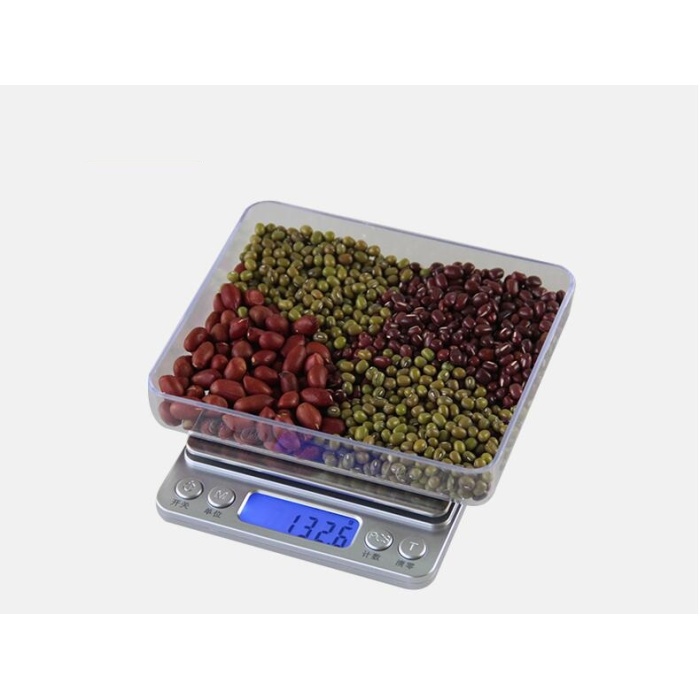 Kuyumcu Terazisi Profesyonel Dijital 2000 gr Hasas Terazi 0.1 Gr (5381)