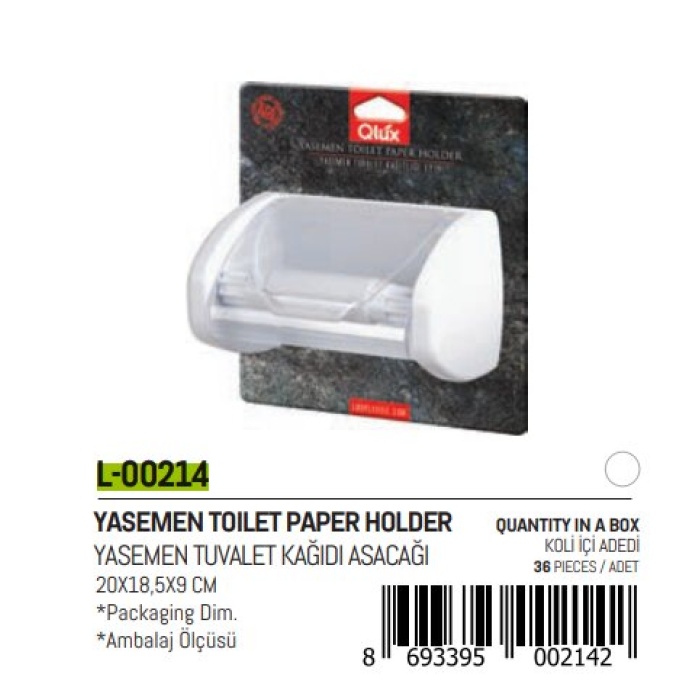 YASEMEN KAPAKLI WC KAĞITLIK (5381)