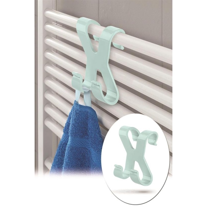 Mutfak Banyo Dolap Kapağına Takılan Meta Havlu Askılığı Aparatı (5381)