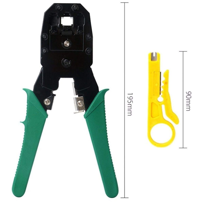 3&amp;#39;ü 1 Arada Modüler Kablo Sıkma,Soyma ve Kesme Pensesi (5381)