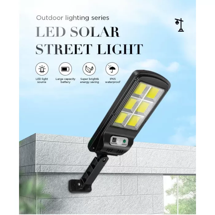 LED Solar Güneş Enerjili Bahçe Sokak Aydınlatma Işığı (5381)