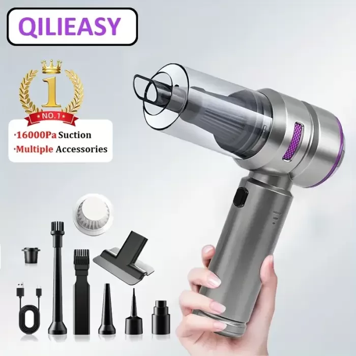 Araç Süpürgesi Kablosuz El Süpürgesi – 16000 Pa Fırçasız Motor (5381)