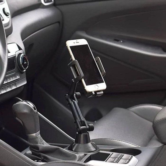 Teleskopik Araç Bardak Yerine Giren Telefon Tutucu (5381)