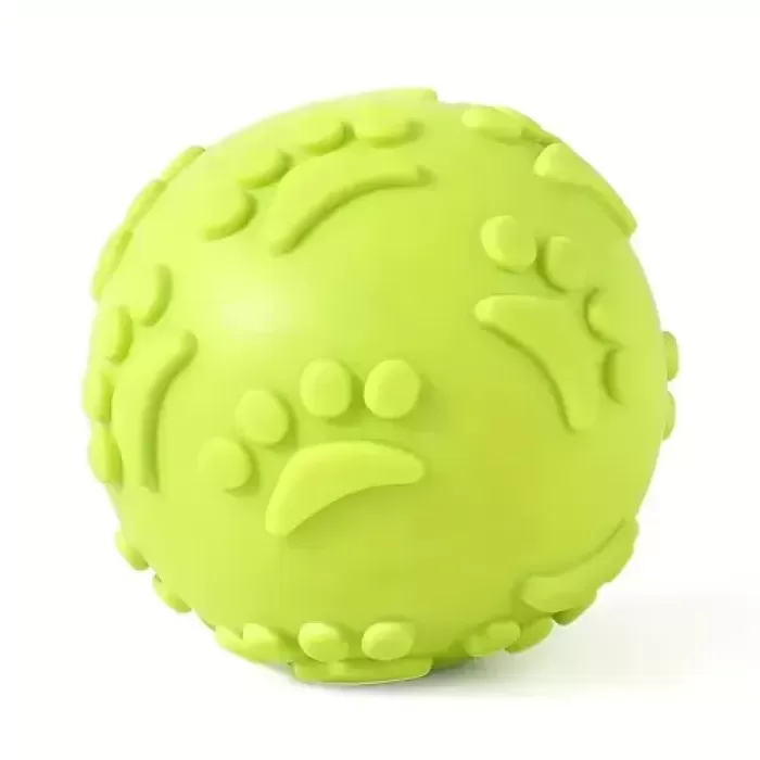 Pati Desenli Dayanıklı Köpek Isırma Topu