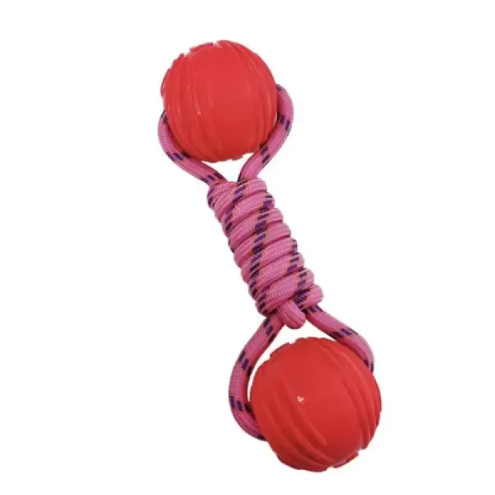 Dayanıklı Kauçuk Toplu Köpek Oyuncağı