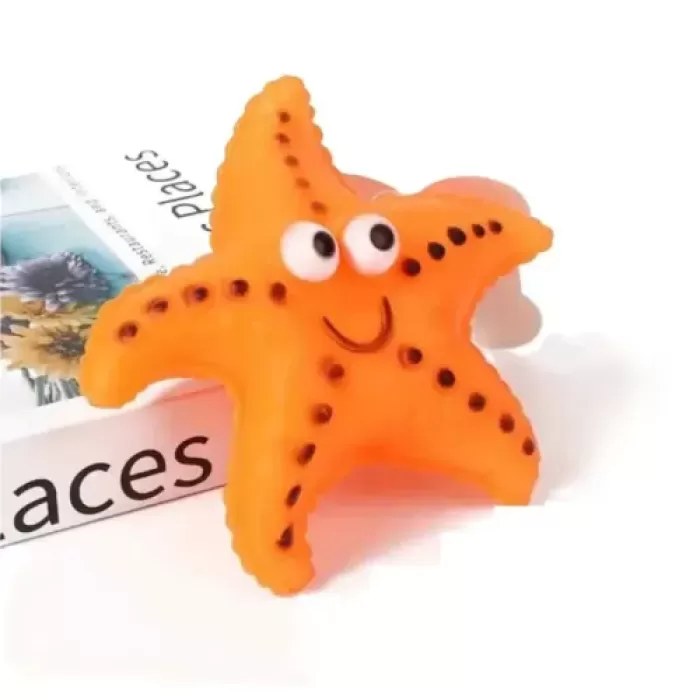 Denizyıldızı Figürlü Köpek Çiğneme Oyuncağı