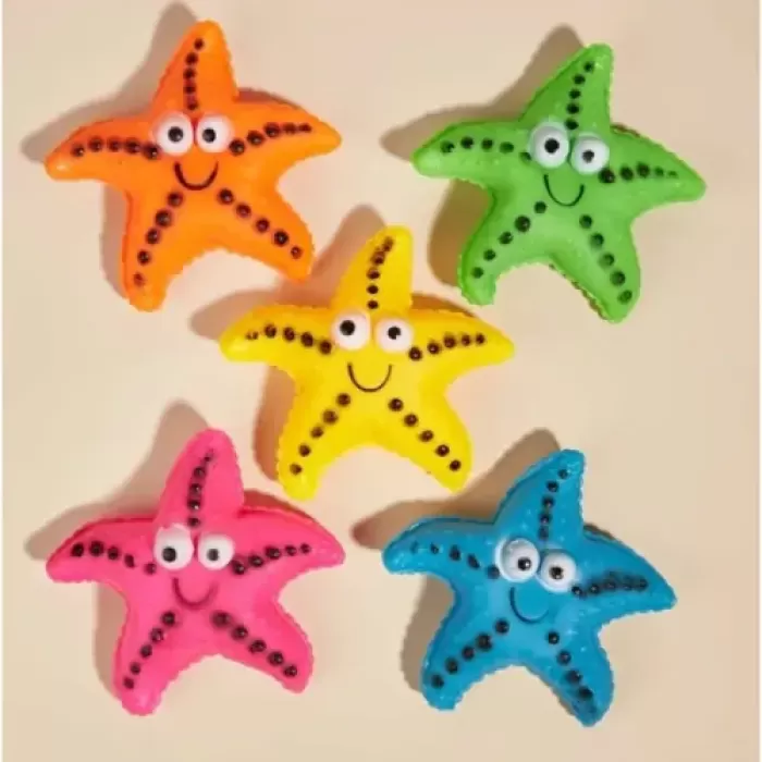 Denizyıldızı Figürlü Köpek Çiğneme Oyuncağı