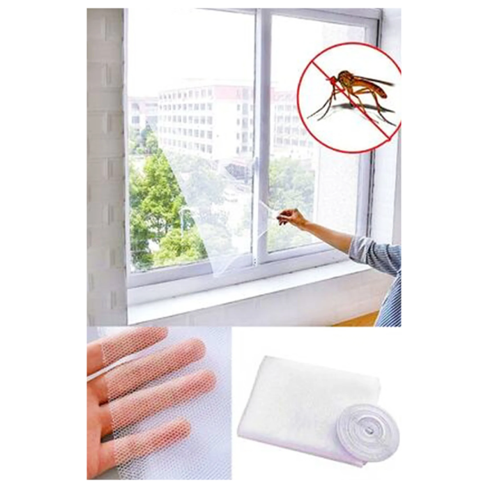 TEK KANAT TÜL PENCERE SİNEKLİK 125X75CM. (5381)