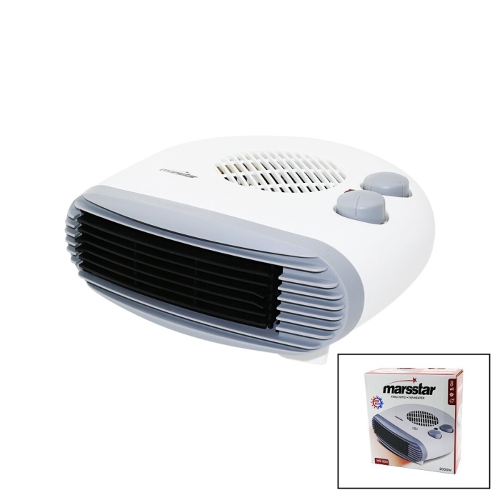 2IN1 = SICAK - SOĞUK  TURBO FANLI ISITICI   2 KADEME SICAK - 1 KADEME SERİN   2000W  MS-200 (5381)