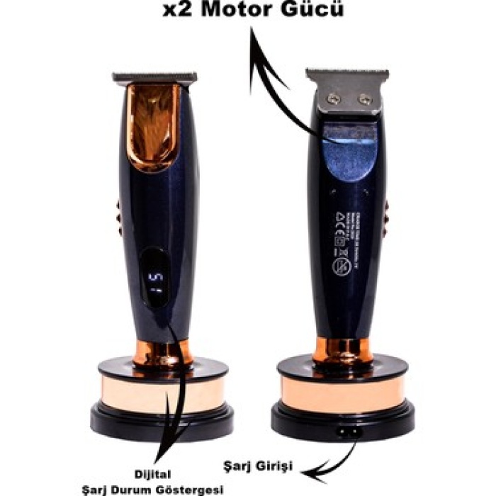 Dijital Göstergeli Profesyonel Tıraş Makinesi (5381)