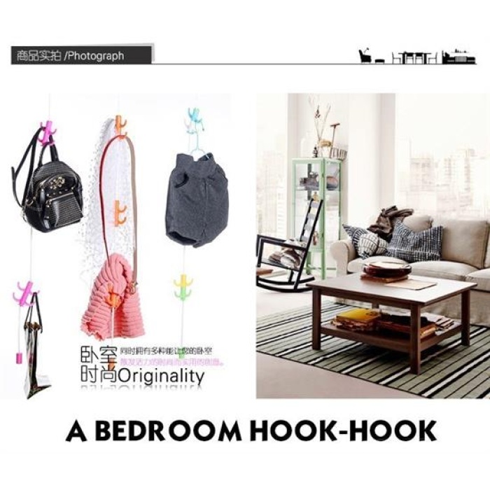 Dolap İçi Düzenleyici Askı Elbise Giysi Organizer Sihirli Askılık (5381)